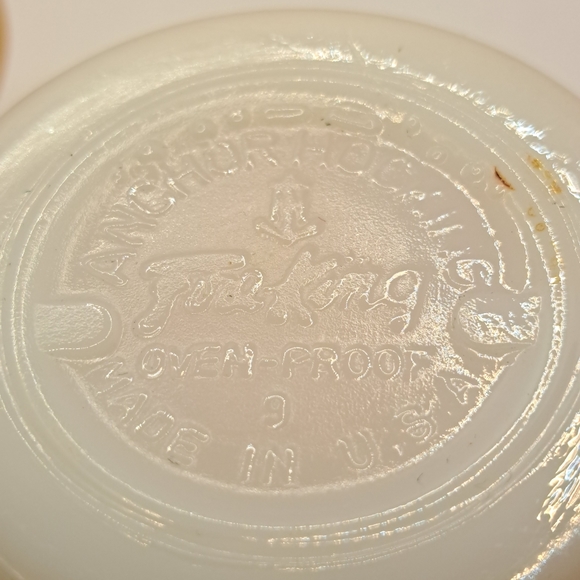 Set Of 2 Anchor Hocking Fire King Peach Mugs - Picture 3 of 4